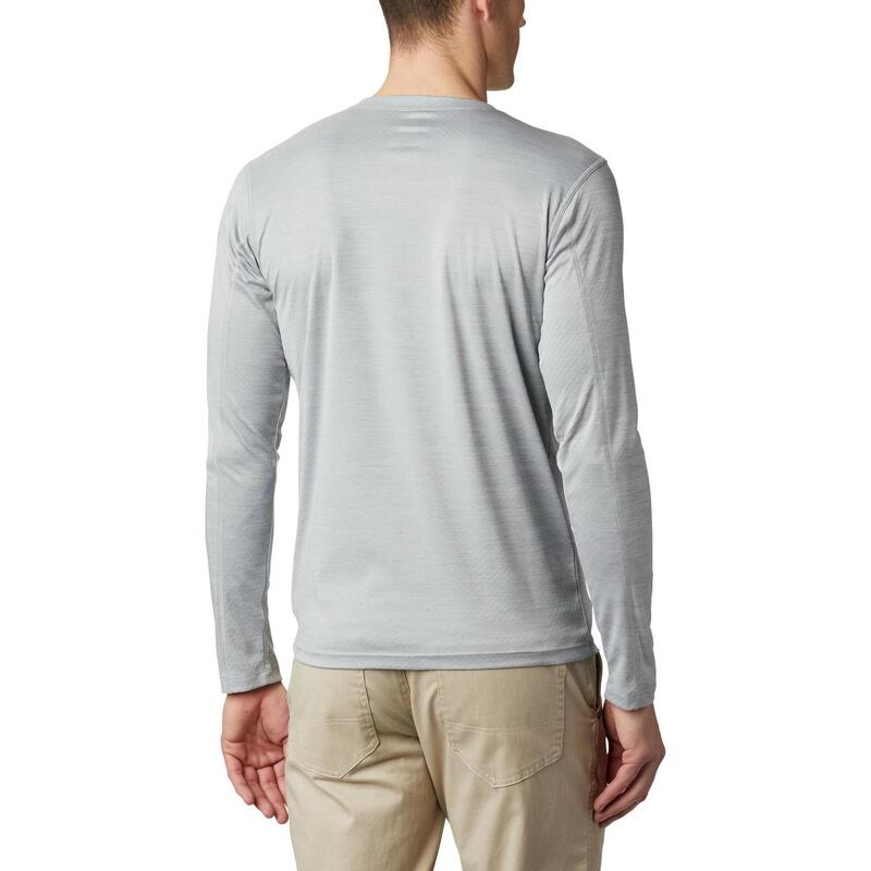 Zero Rules Long Sleeve Shirt męska koszulka sportowa z długim rękawem - szary