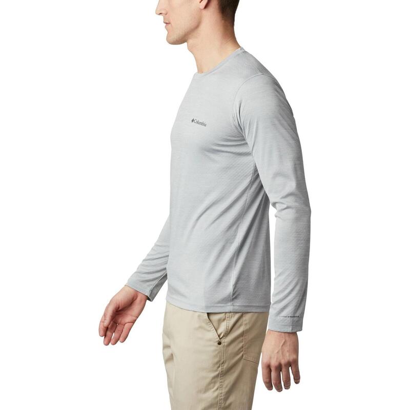 Langarm-Sportshirt Zero Rules Long Sleeve Shirt Herren - grau
