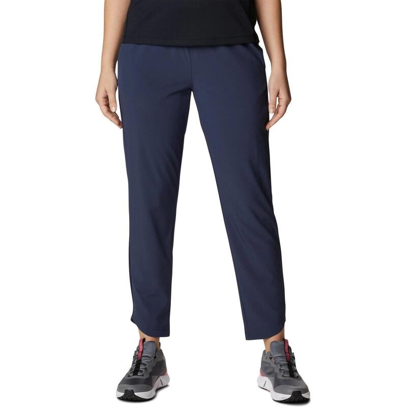 Pantaloni de drumetie Columbia Hike Pant - albastru femei