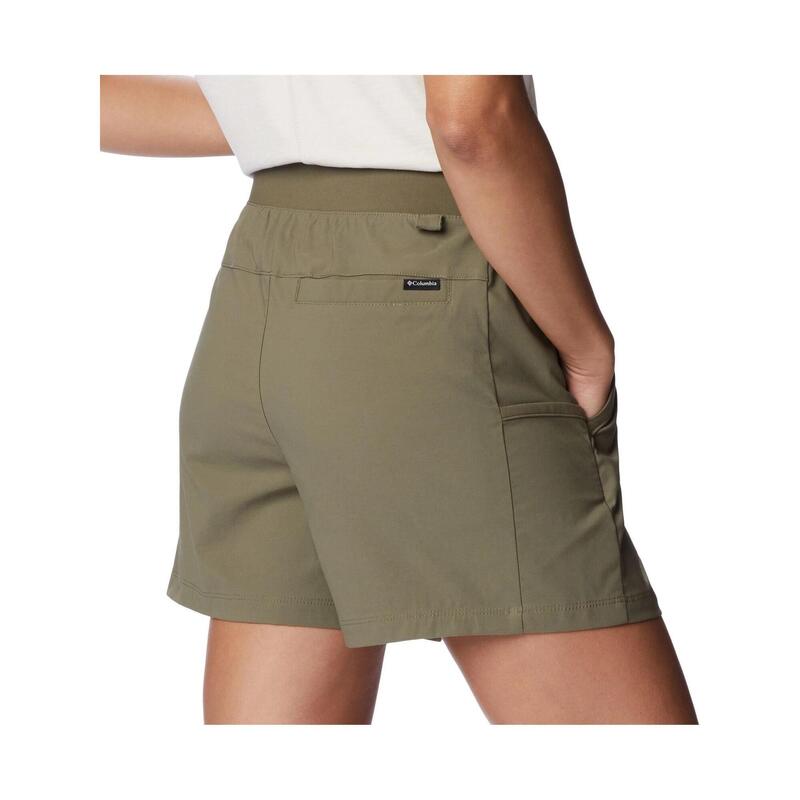 Pantaloni scurti pentru drumetii Leslie Falls Short - verde femei