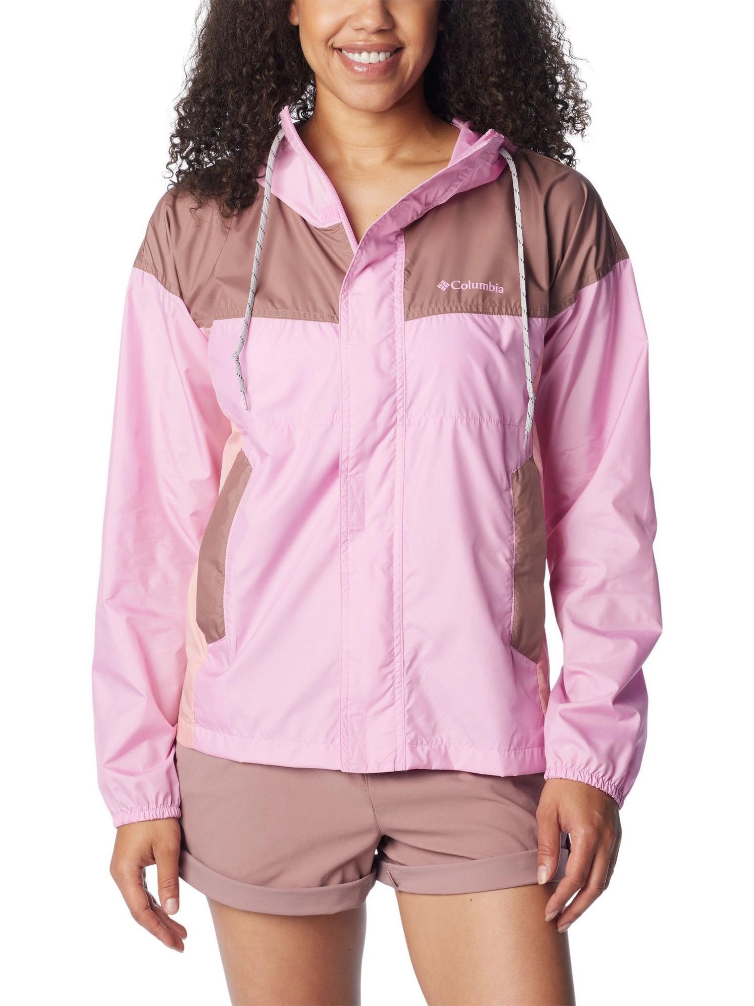 Zipper Street One Sportlicher Windbreaker Windbreaker Damen Pink