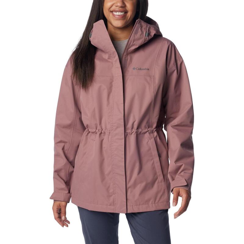 Haine de ploaie Hikebound Long Jacket - violet femei