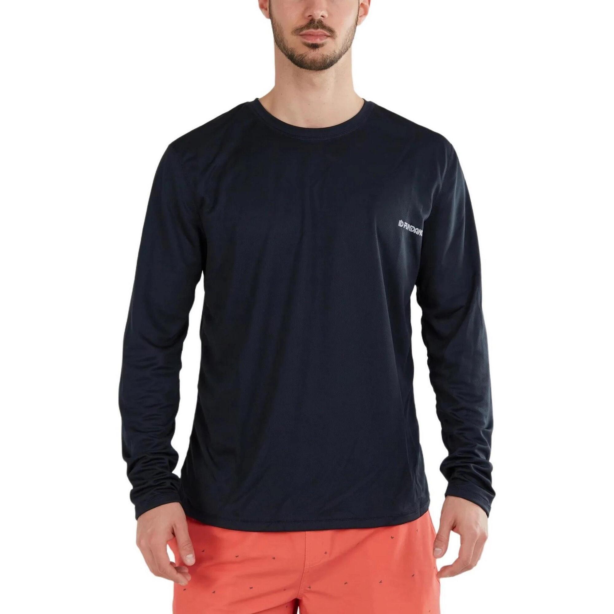 FUNDANGO Pánské lycrové tričko s dlouhým rukávem Maurice Long