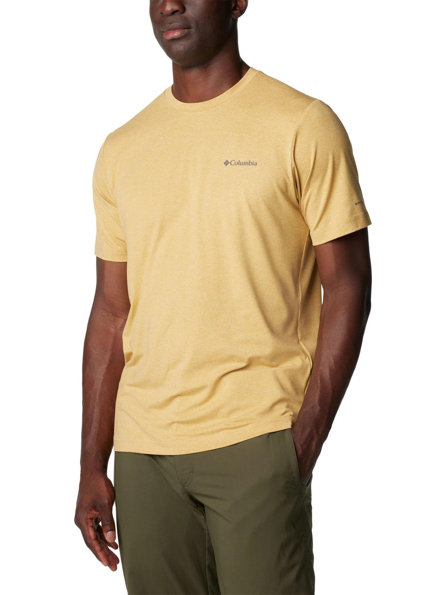 Koszulka sportowa męska Columbia Tech Trail Crew Neck II z krótkim rękawem 4/6
