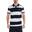 Incognito Stripe Poloshirt férfi galléros póló - sötétkék