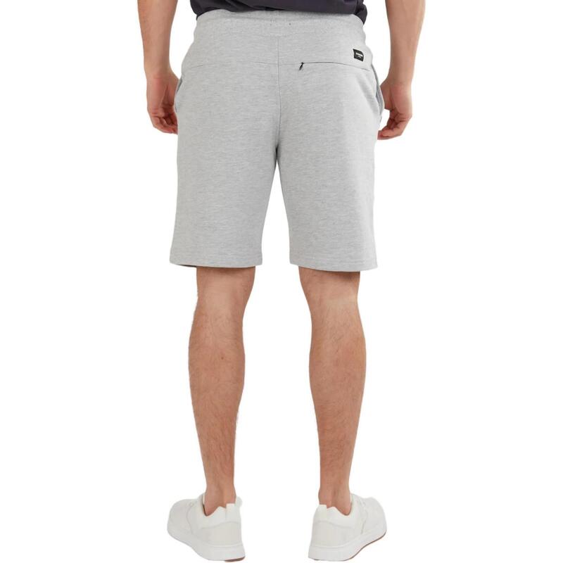 Pantaloni scurti de trening Delon Sweatshort - gri barbati