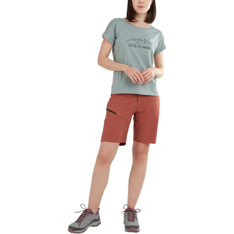 Azua Active Short női túra rövidnadrág - piros