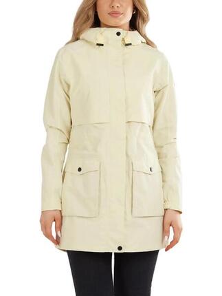 Zhuri Waterproof Jacket Damen Regenmantel - gelb
