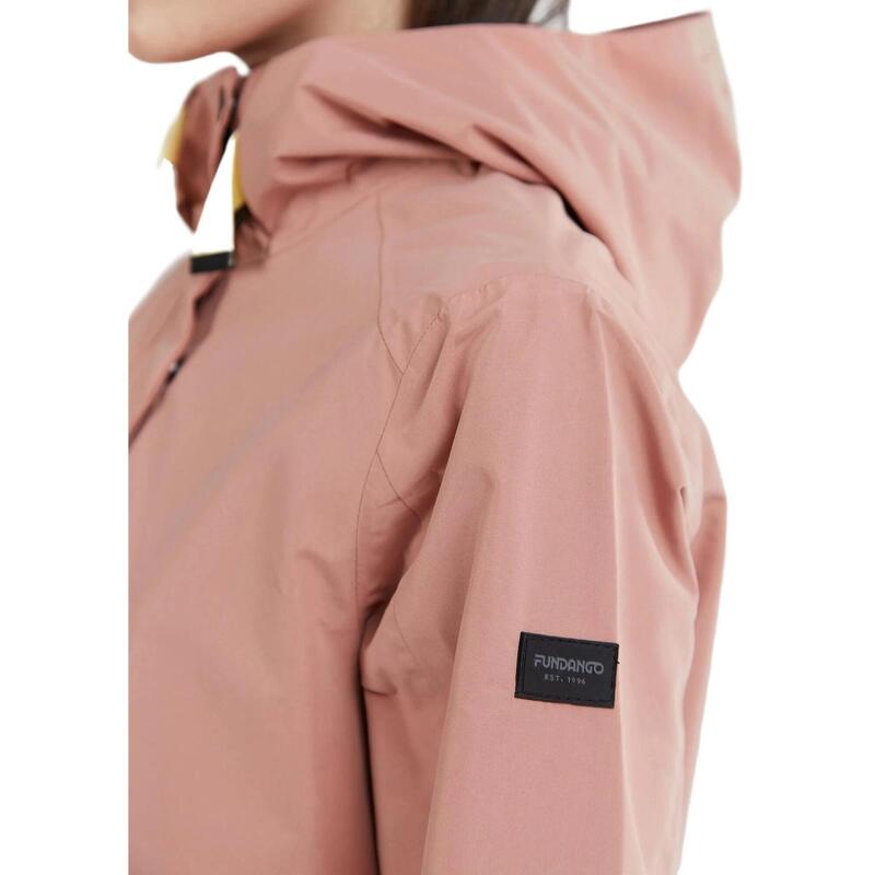Zhuri Waterproof Jacket női esőkabát - rózsaszín
