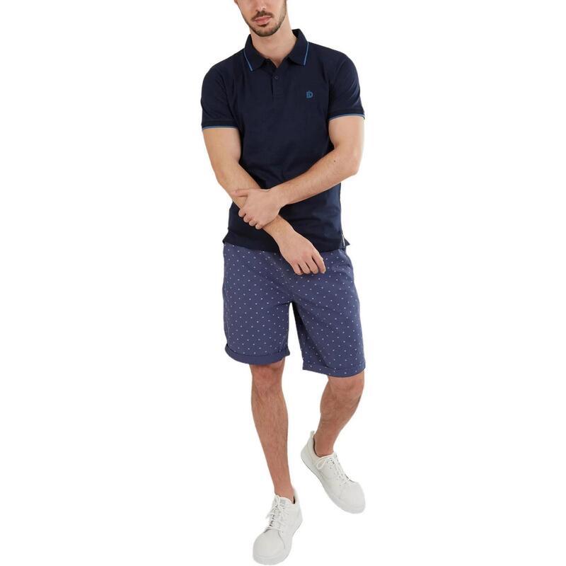 Tricou cu guler Incognito Mono Poloshirt - albastru barbati