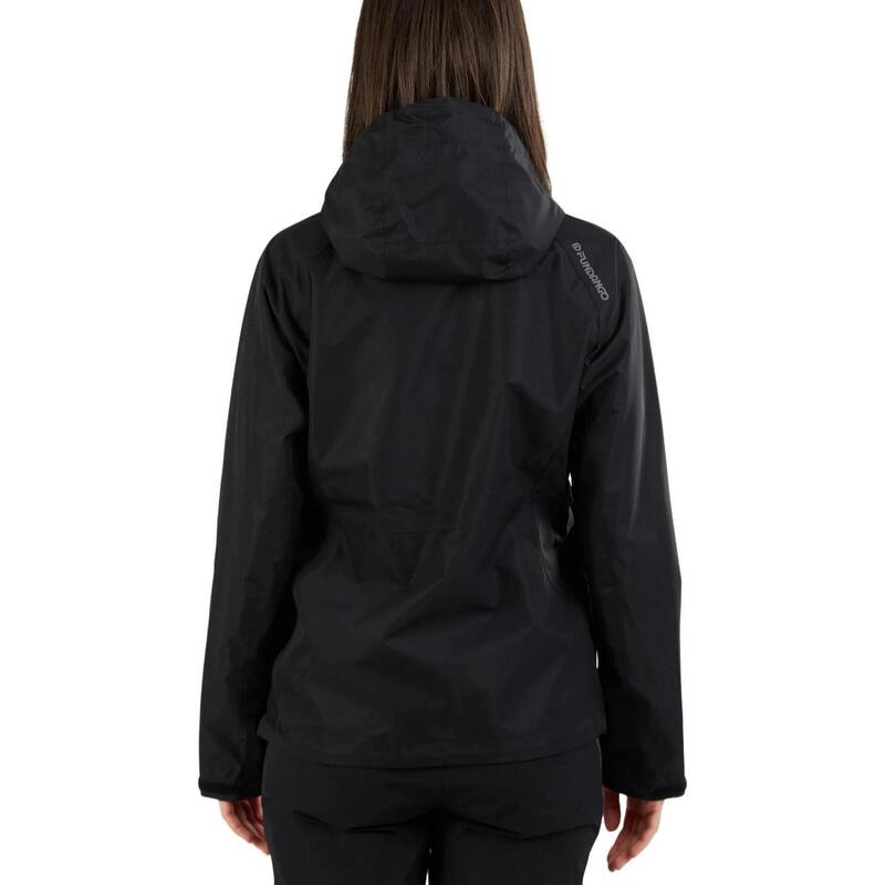 Piora Waterproof Jacket női esőkabát - fekete