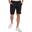 Delon Sweatshort férfi tréning rövidnadrág - fekete