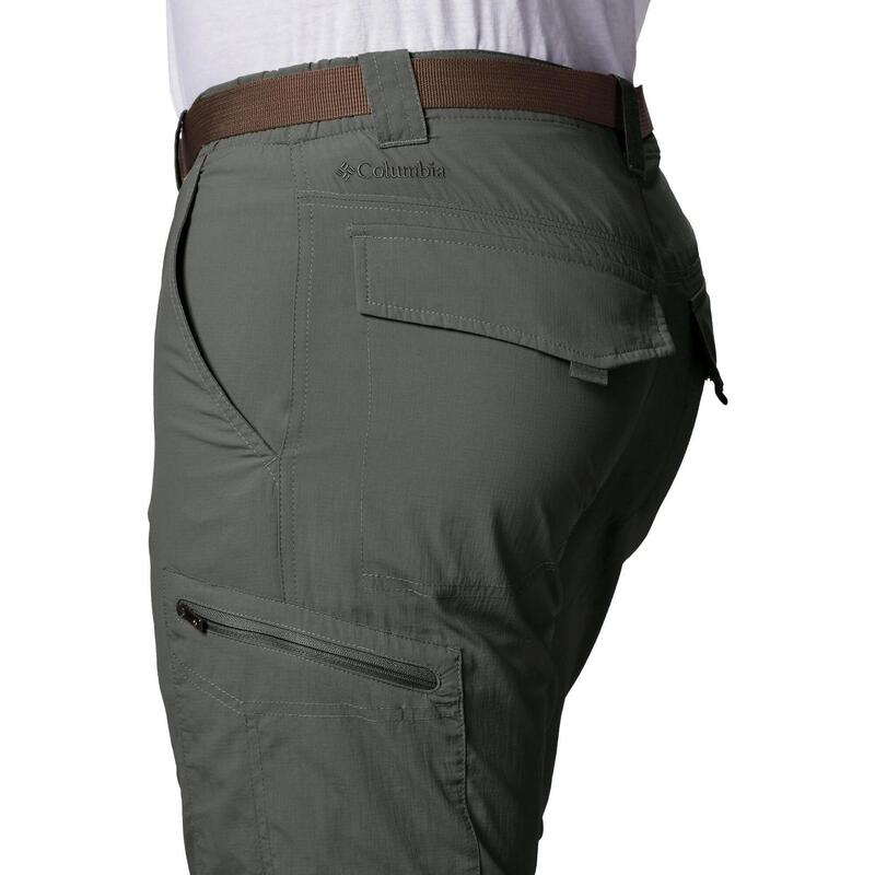 Pantaloni de drumetie Silver Ridge Convertible Pant - oliv barbati