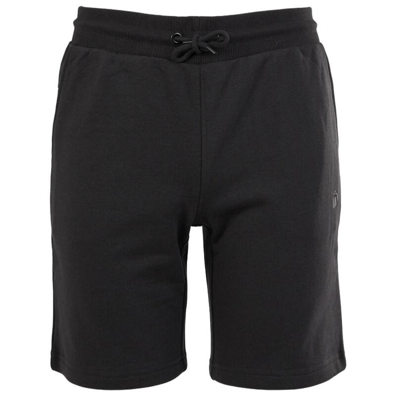 Delon Sweatshort férfi tréning rövidnadrág - fekete