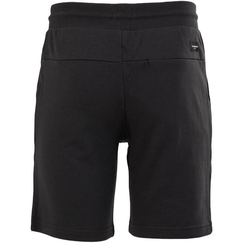 Delon Sweatshort férfi tréning rövidnadrág - fekete