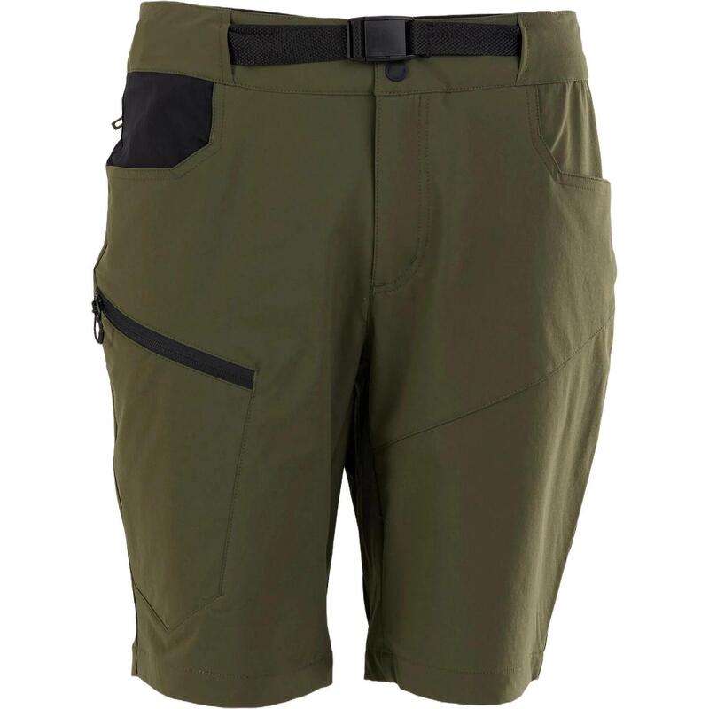 Pantaloni scurti pentru drumetii Roger Trekking Short - verde barbati