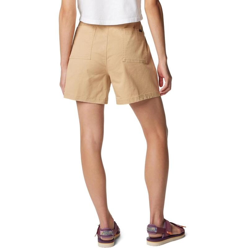 Pantaloni scurti Calico Basin Cotton Short - nisip femei