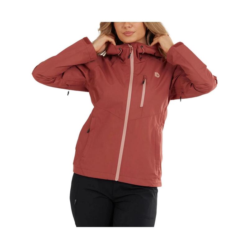 Haine de ploaie Piora Waterproof Jacket - rosu femei