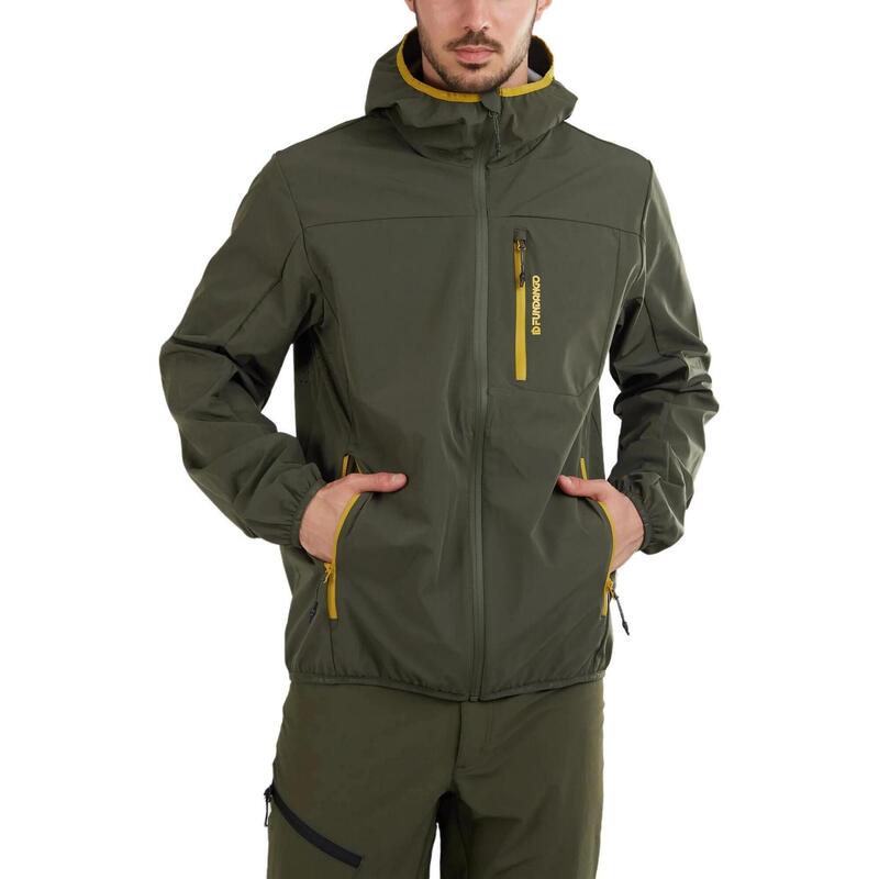 Jacheta softshell Alloy Hooded Softshell barbati
