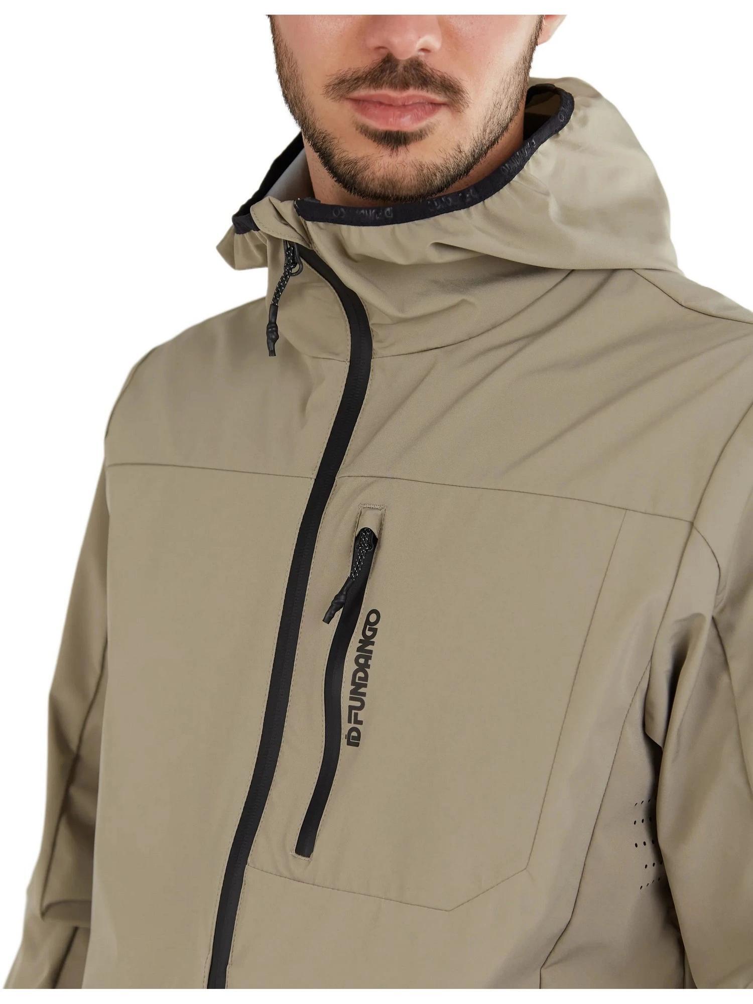Alloy Hooded Softshell Herren Softshell-Jacke - Sand 4/7