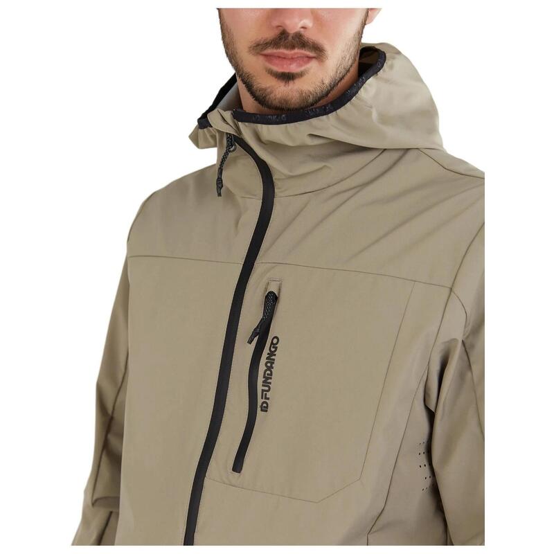 Jacheta softshell Alloy Hooded Softshell - nisip barbati