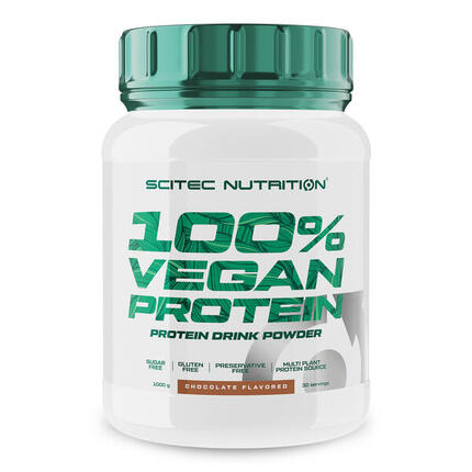 Proteínas Vegetales - 100% Proteína Vegana (1kg) - Avellana Y Nuez