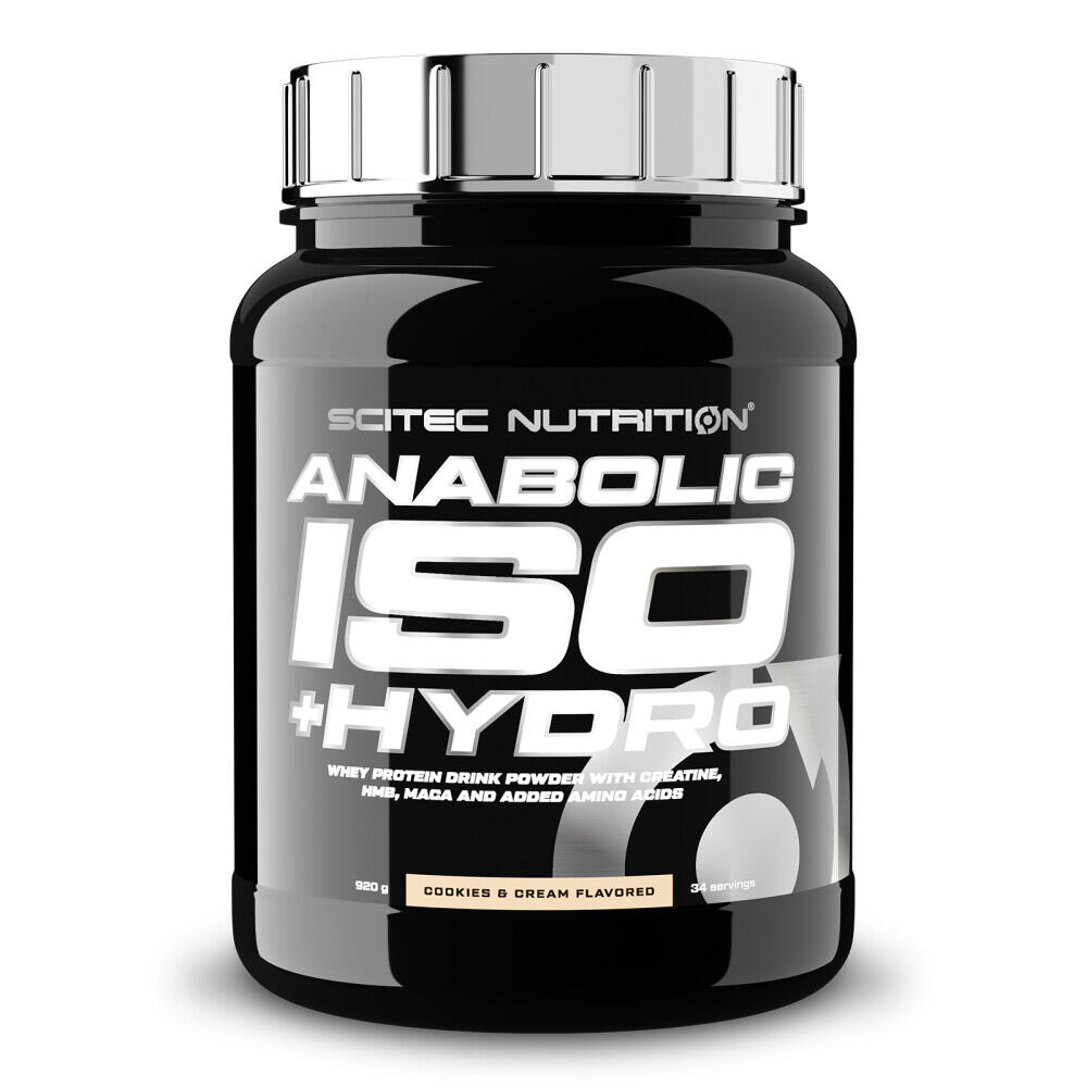 Scitec Nutrition - Protéine Multi-sources - Anabolic Iso+hydro - Biscuits Et Crème - Whey Protéine - Taille Unique - Decathlon