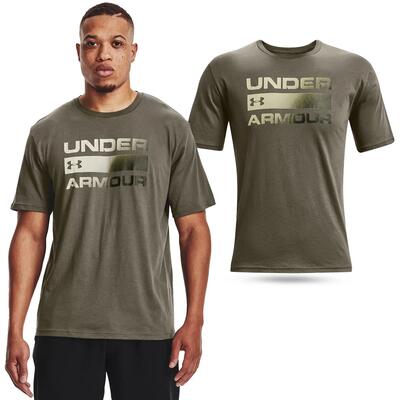 Maglietta Logo Uomo Under Armour Blu Navy
