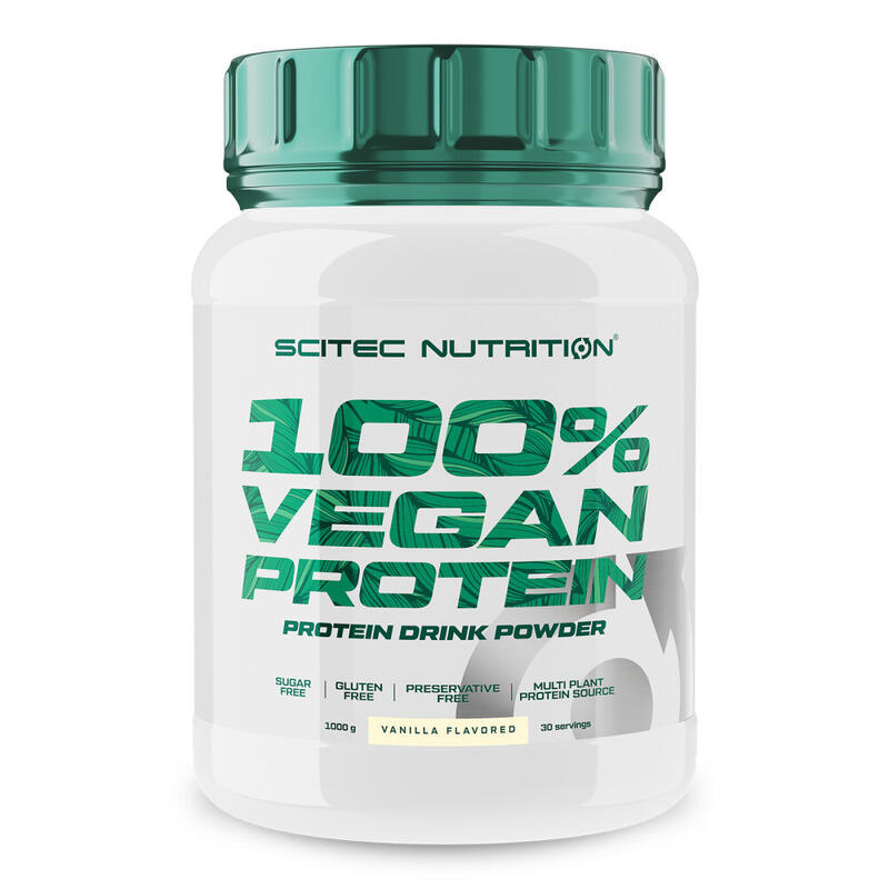 Odżywka białkowa Scitec 100% Vegan Protein 1000g Vanilla