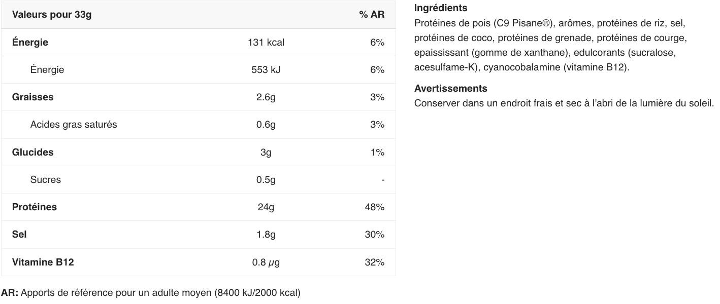 Plantaardige Eiwitten - 100% Veganistisch Eiwit (1kg) - Vanille 2/5
