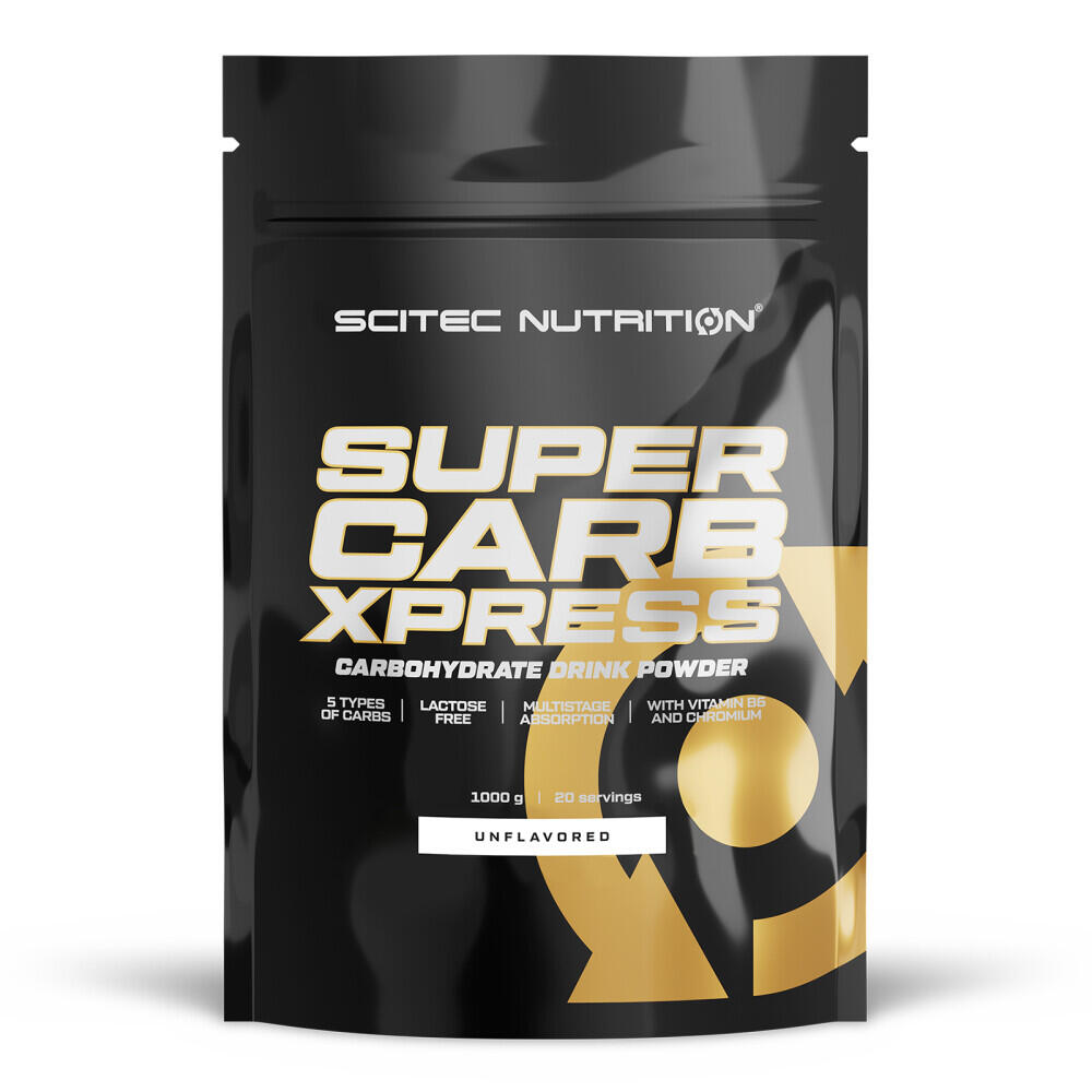 SCITEC NUTRITION Carboidrati in polvere - SuperCarb Xpress - Gusto neutro 1000g