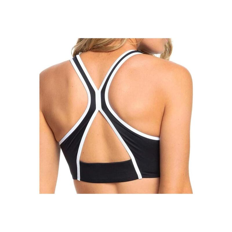 Sujetador deportivo de mujer Roxy Fitness Solid Crop Top