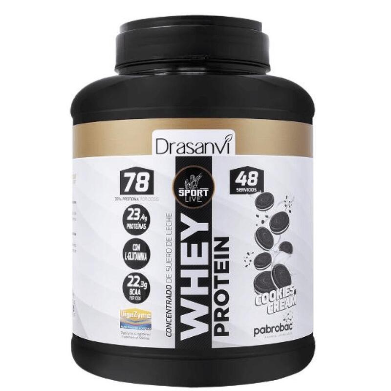 Sport Live Whey Protein Concentrada 1.45 Kg Cookies And Cream
