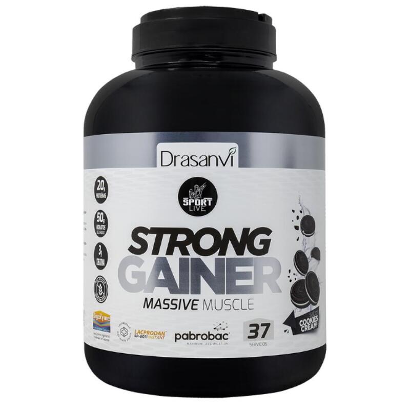 Sport Live Strong Gainer 3 Kg Cookies And Cream