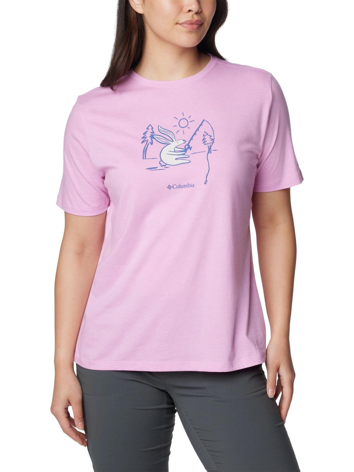 Koszulka damska Columbia Bluebird Day Relaxed Crew Neck z krótkim rękawem 4/6