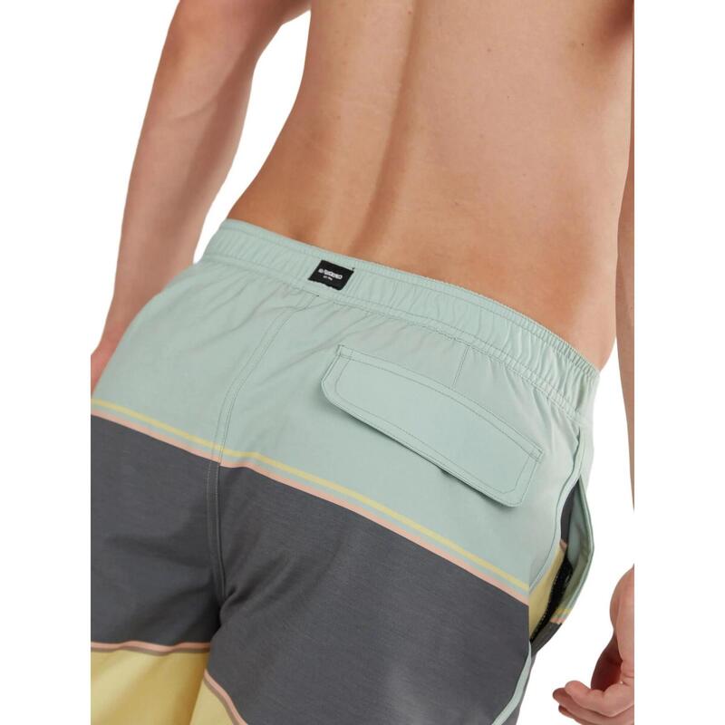 Neal Boardshort férfi boardshort - sárga