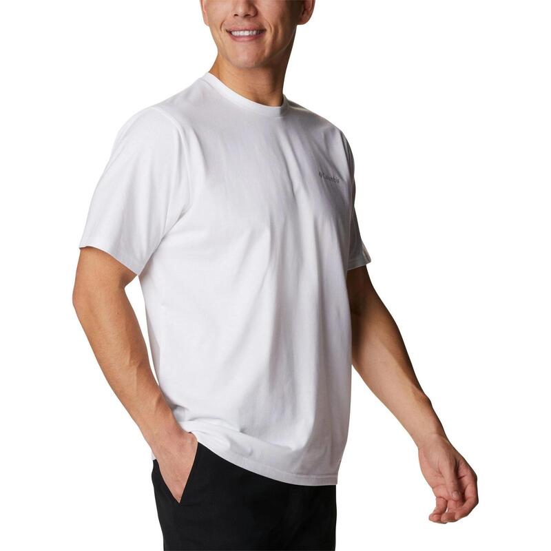 Men's Sun Trek Short Sleeve Tee férfi rövid ujjú sport póló - fehér