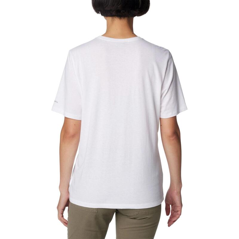 Tricou cu maneci scurte Bluebird Day Relaxed Crew Neck femei