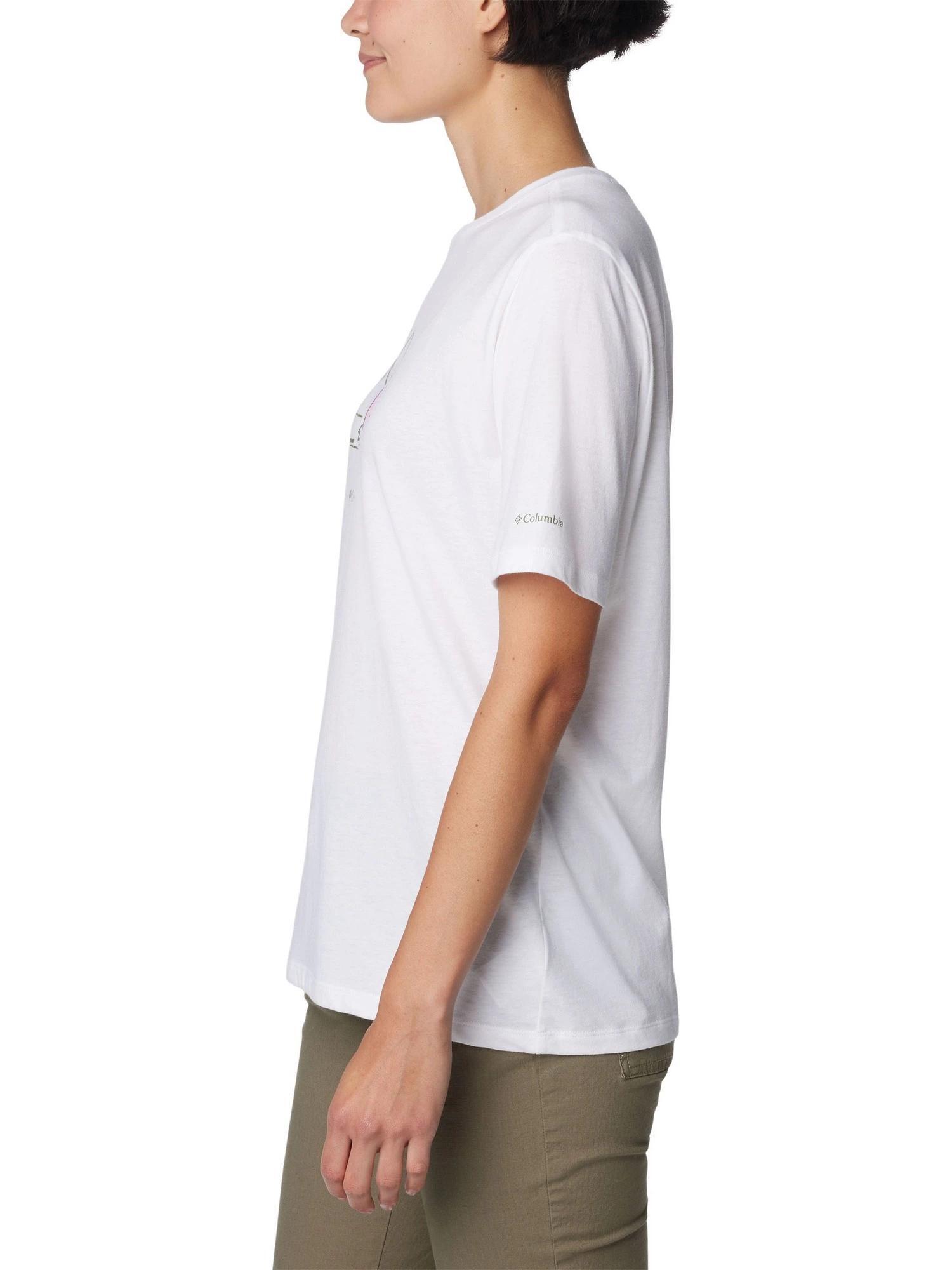 Koszulka damska Columbia Bluebird Day Relaxed Crew Neck z krótkim rękawem 2/6