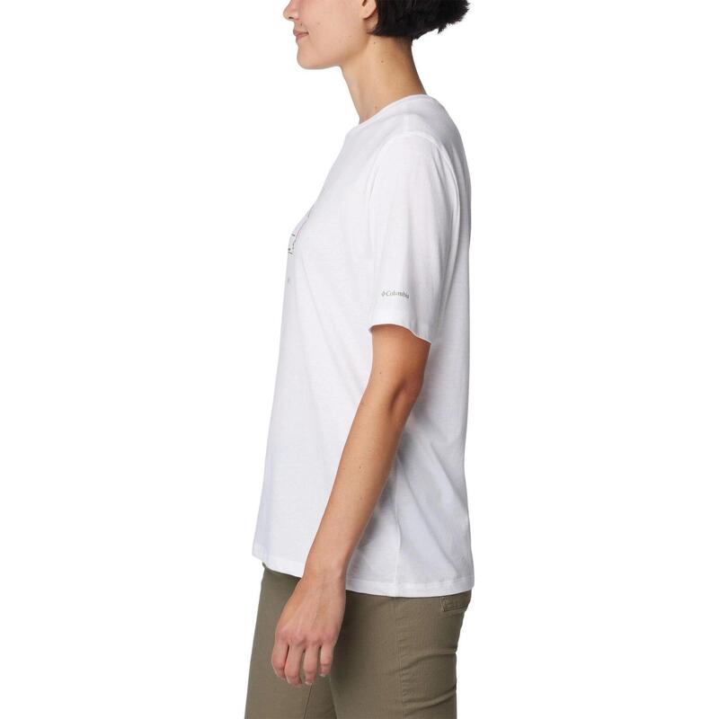 Tricou cu maneci scurte Bluebird Day Relaxed Crew Neck femei