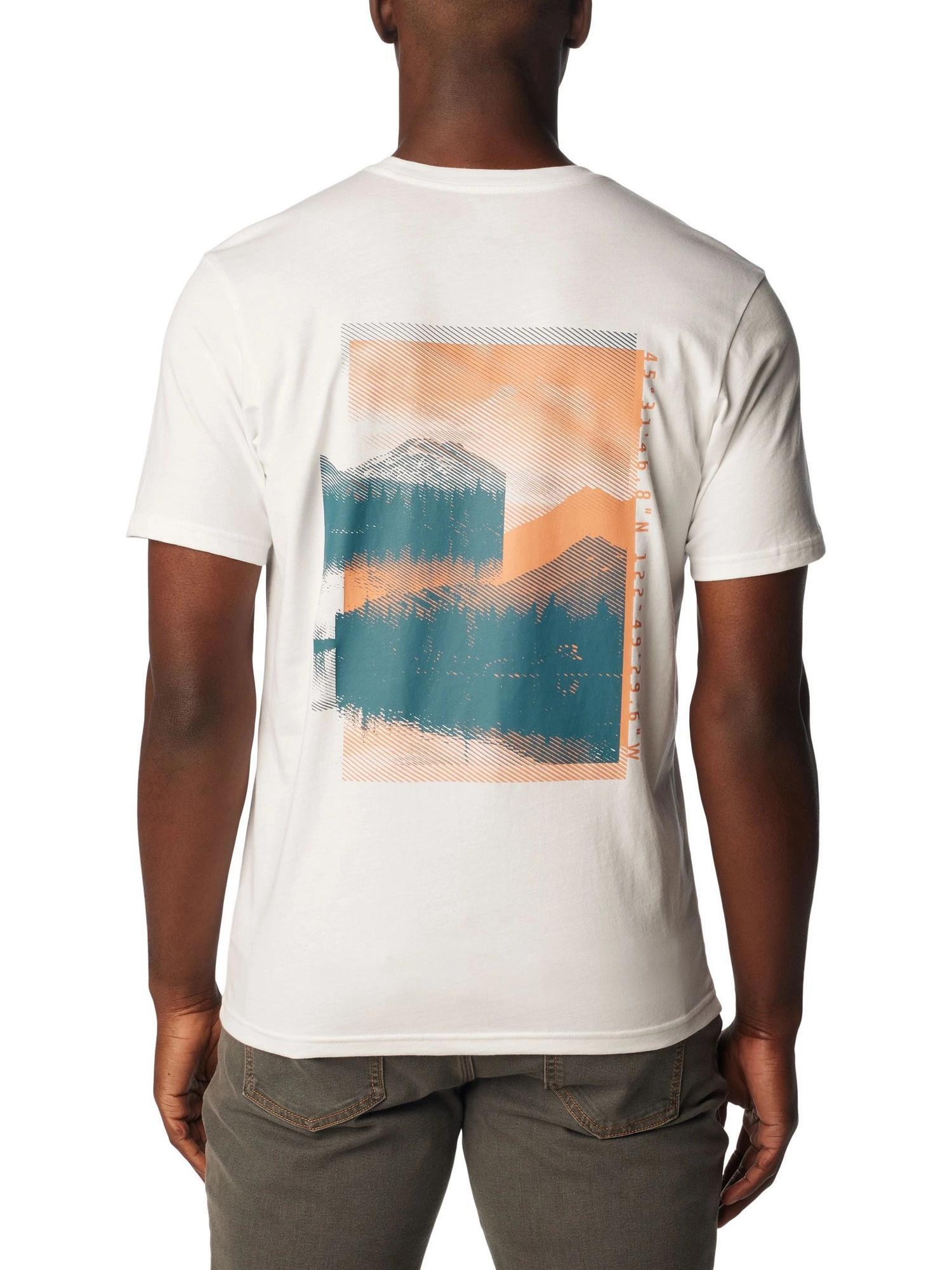 T-shirt męski Columbia Rapid Ridge Back Graphic II z krótkim rękawem 3/6