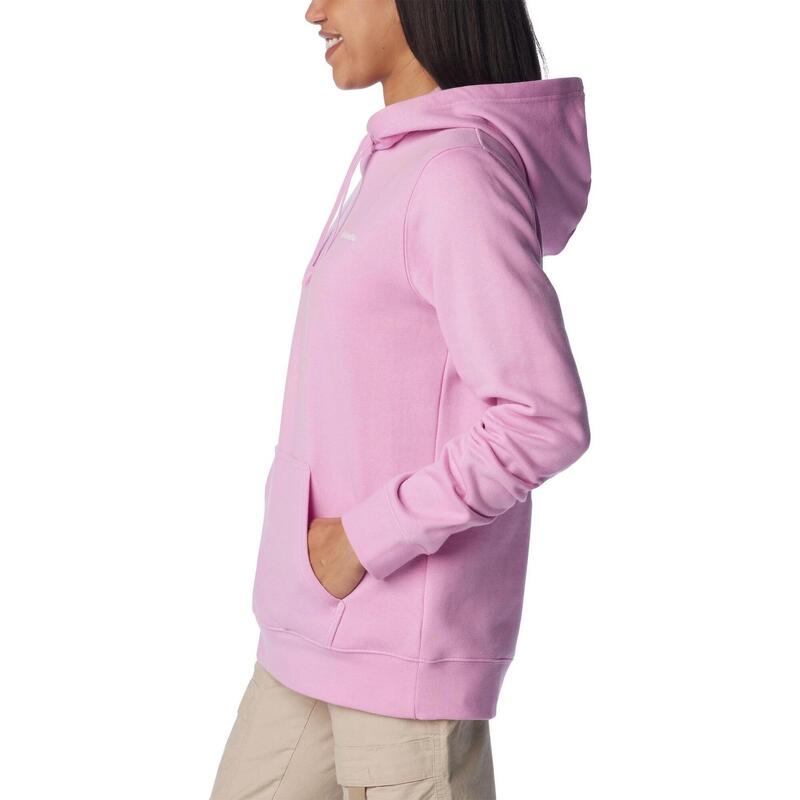 Pulover cu gluga Columbia Trek Graphic Hoodie - roz femei