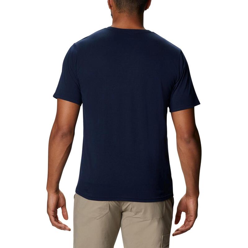 Men's Sun Trek Short Sleeve Tee férfi rövid ujjú sport póló - kék