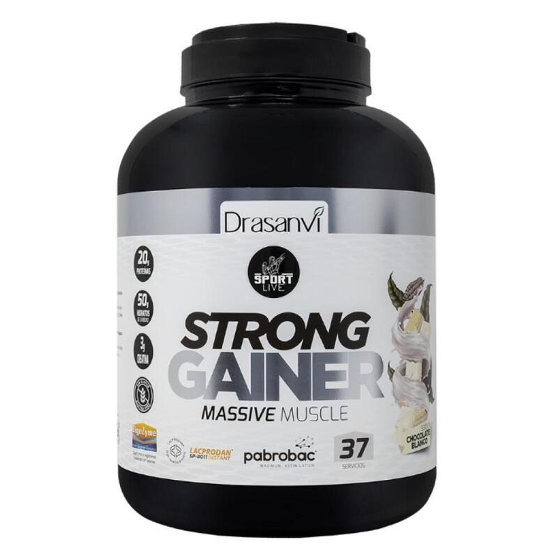 Sport Live Strong Gainer 3 Kg Chocolate Blanco