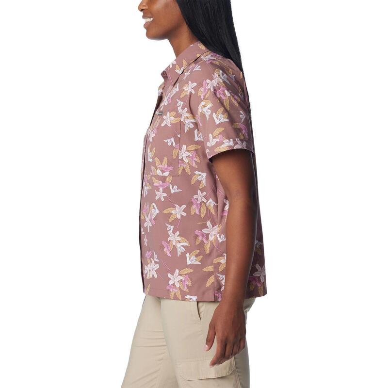 Silver Ridge Utility Short Sleeve Shirt női rövid ujjú túraing - lila