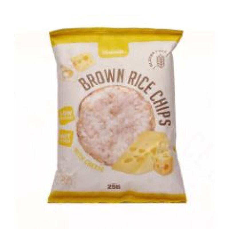 Brown rice chips 25 Gr Queso