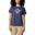 Tricou cu maneci scurte Sun Trek Short Sleeve Graphic Tee - albastru femei