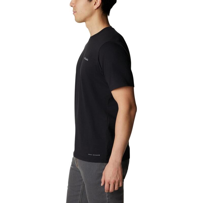 Men's Sun Trek Short Sleeve Tee férfi rövid ujjú sport póló - fekete