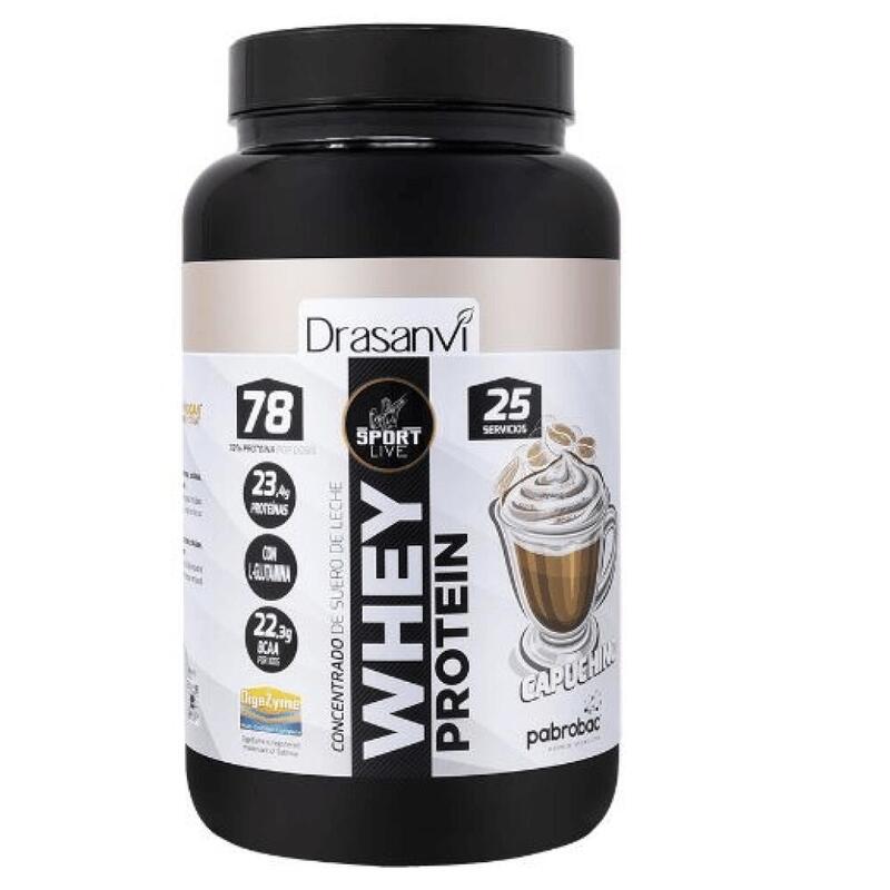 Sport Live Whey Protein Concentrada 750 Gr Capuccino