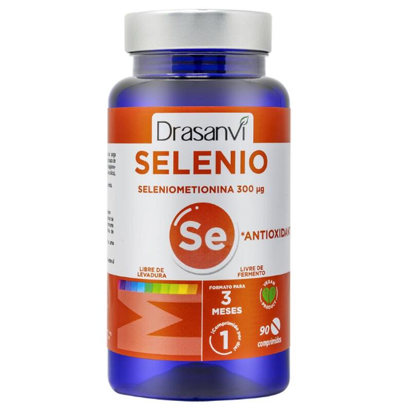 Selenometionina 90 Comprimidos Exclusivo online      20,29€  Preço por quantidade 202,90€kg DRASANVI Selenometionina 90 ComprimidosVendido e expedido por: FitnessZone  